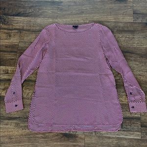 LIKE NEW Theory silk blouse